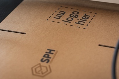 Kartonnen dozen bedrukken met logo